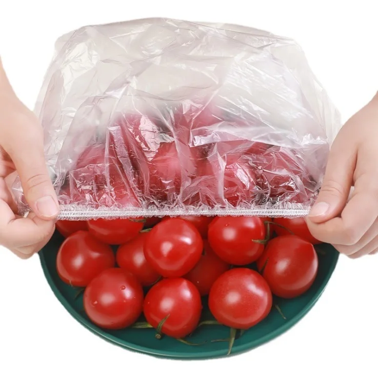 100/50Pcs Reusable Food Storage Covers Bag for Bowls Elastic Plate Silicone Lid Covers Vacuum Bags for Kitchen Food Fresh Seal