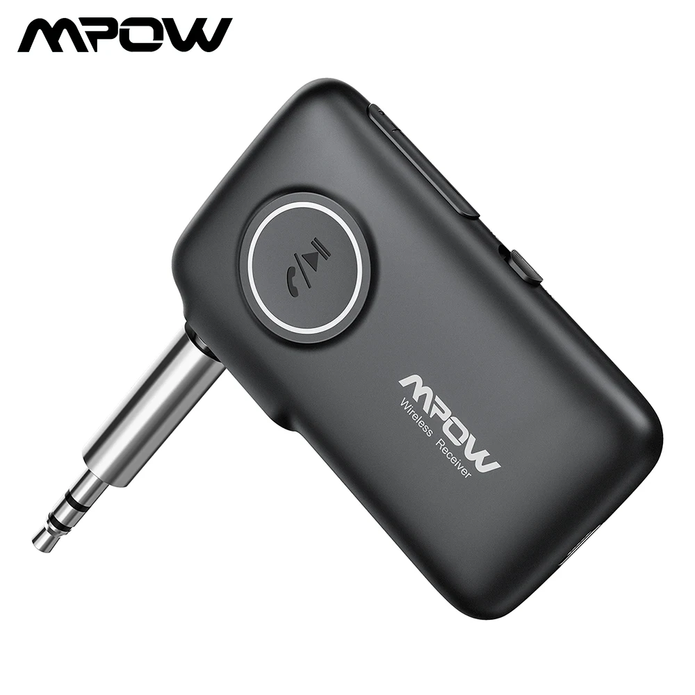 Mpow BH298 Bluetooth 5.0 Приемник 3.5 мм AAC Адаптер Bluetooth С 15H Playtime Для ТВ Наушников Динамик Игры Аудио AUX Автомобиль