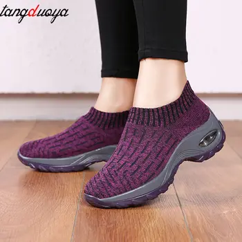 

air cushion shoes women breathable platform sneakers women mesh trainers running shoes for women sneakers lightweight