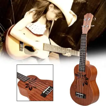 

Brown Color Beginners Wood Ukulele Windsor Hobbies Back Sapele Arch Uke