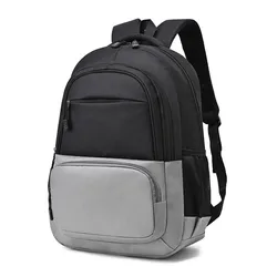 Fashion Men Backpack Summer 2022 Nylon Business Backpacks Large Capacity Waterproof Laptop Backpacks Contrast Color Travel Bags