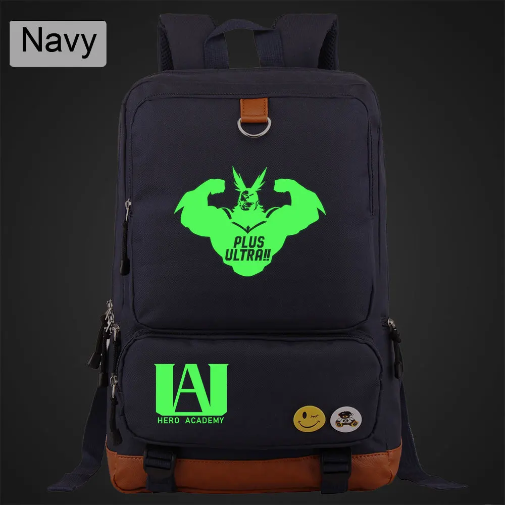 My Hero Academia Luminous Pattern Backpack 