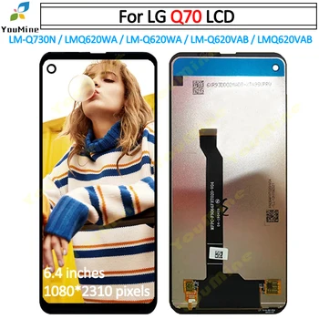 

6.4" For LG Q70 LCD Display Touch Screen Digitizer Assembly For LG Q70 LM-Q620WA LM-Q730N Display Repair Parts