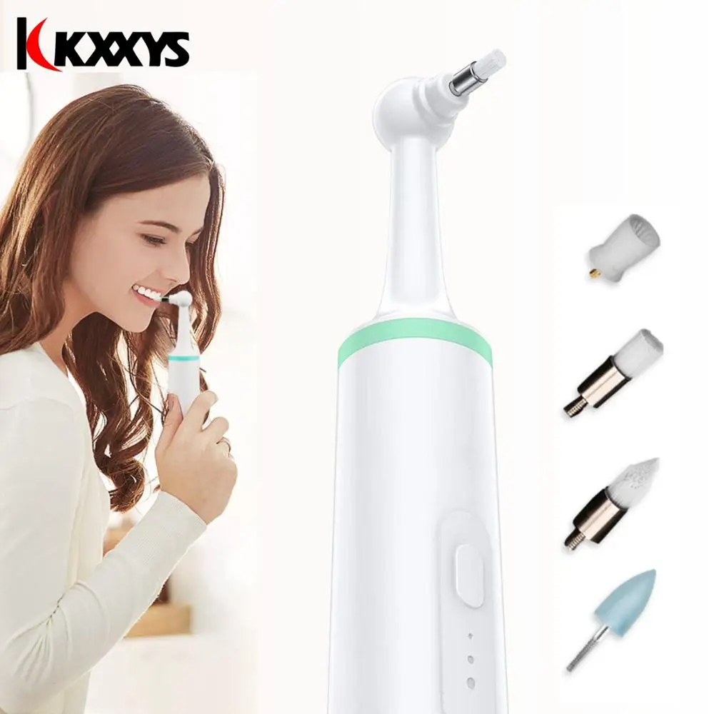 Multifunction Electric Tooth Polisher Dental Stain Plaque Remover Teeth Whitening Cleaning Odontologia Tool Remove Tooth Dirt