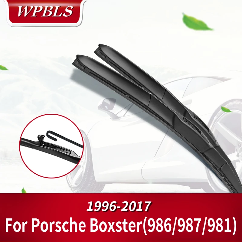WPBLS Wiper Blades for Porsche Boxster 981 Fit Push Button Arms 2012