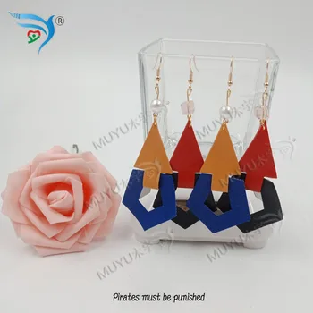 

Polygon ear pendant-1 new wooden mould cutting dies for scrapbooking MY5543