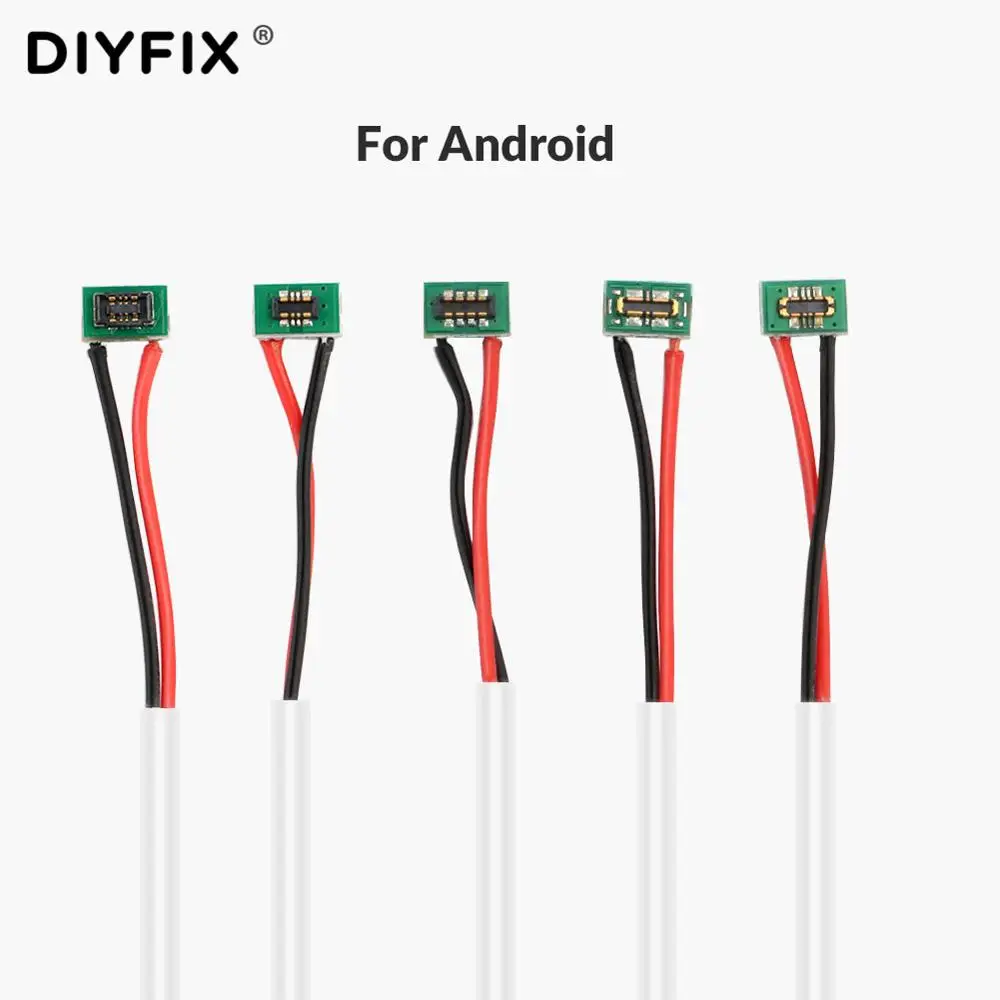 DIYFIX Тестовый Кабель для samsung huawei Xiaomi OPPO VIVO Android телефон сбой обнаружения ремонт инструмент провода с зажимом аллигатора