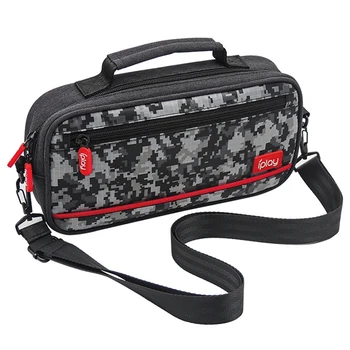 

Iplay for Nintendo Switch Camouflage Storage Bag Cover Case Shockproof Portable Carrying Bag for Nintendo Switch NS Console Case