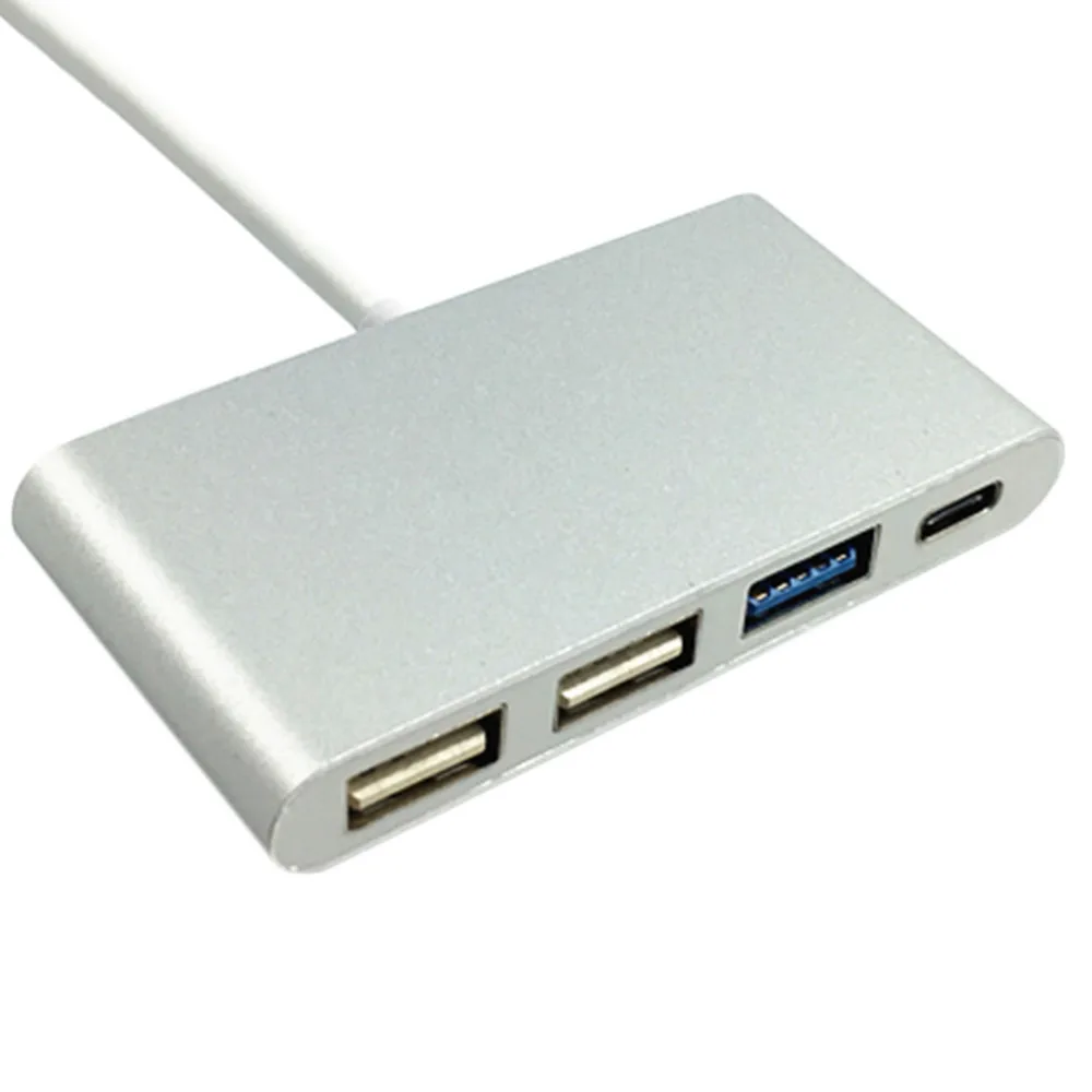 Компактный Портативный дизайн USB-C/Тип C USB 3,1 к Тип usb Закрытая акционерная Компания C& 3-Порты и разъёмы USB 3,0 концентратор адаптер для Macbook Высокое качество