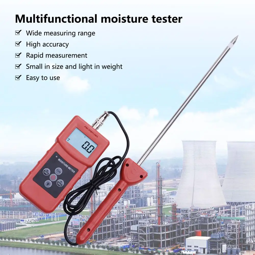 Professional Tester MS350A Digital Soil & Silver Sand Moisture Meter