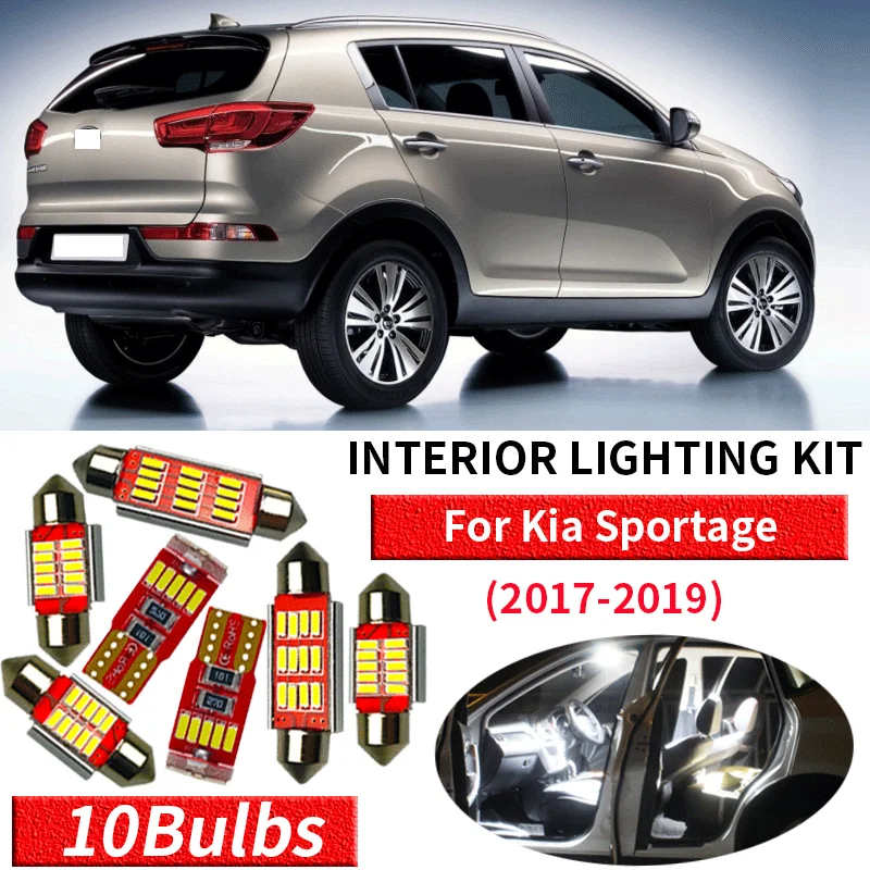 2017 Kia Sportage Accessories >> Us 4 9 40 Off 10x Canbus Error Free Led Interior Light Kit Package For 2017 2019 Kia Sportage Accessories Map Dome Trunk License Light On Aliexpress 2017 Kia Sportage Accessories >> Us 4 9 40 Off 10x Canbus Error Free Led Interior Light Kit Package For 2017 2019 Kia Sportage Accessories Map Dome Trunk License Light On Aliexpress