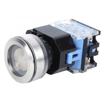 

Pushbutton Switch GQ38 AC220V Push Button Switch without Light Industrial Components Supplies 30mm