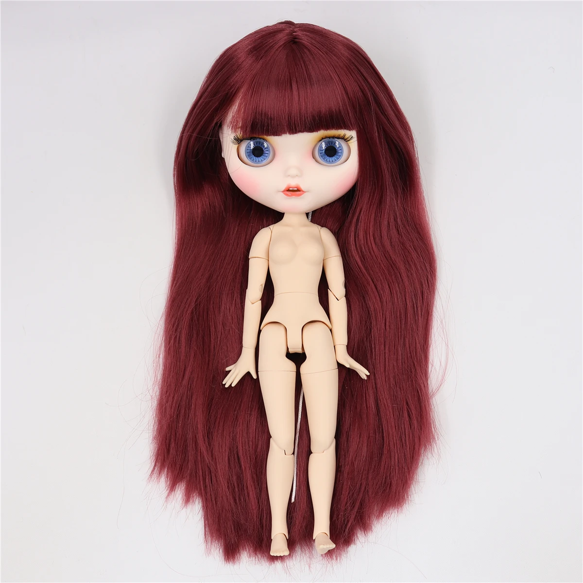 Заводская кукла blyth 1/6, игрушка, шарнир, тело, белая кожа, матовое лицо, Заказная кукла, индивидуальное лицо, 30 см