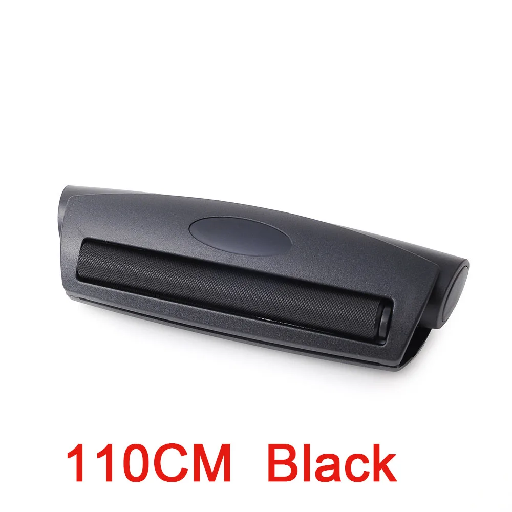 110 mm black Kingsize Руководство DIY руки легко сигареты сделать конус прокатки машина специальный красный шарнир ролик сигареты курить табака наполнение - Цвет: 110 mm black