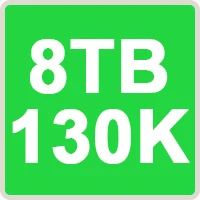 8TB 130K 