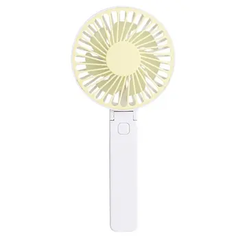 

1 pcs Folding Handheld Small Fan Portable Pocket Fan USB Charging Mini Fan Desktop Fan Summer Suplies