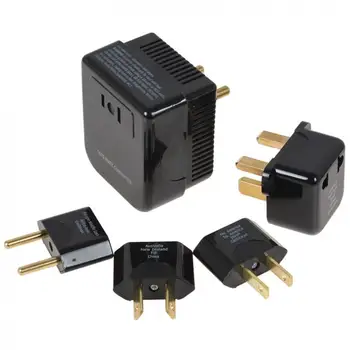 

Soshine 4 in 1 US / UK / EU / AU Universal 220/240V to 110/120V Converter and Plug Set Adapter Charger High Quality