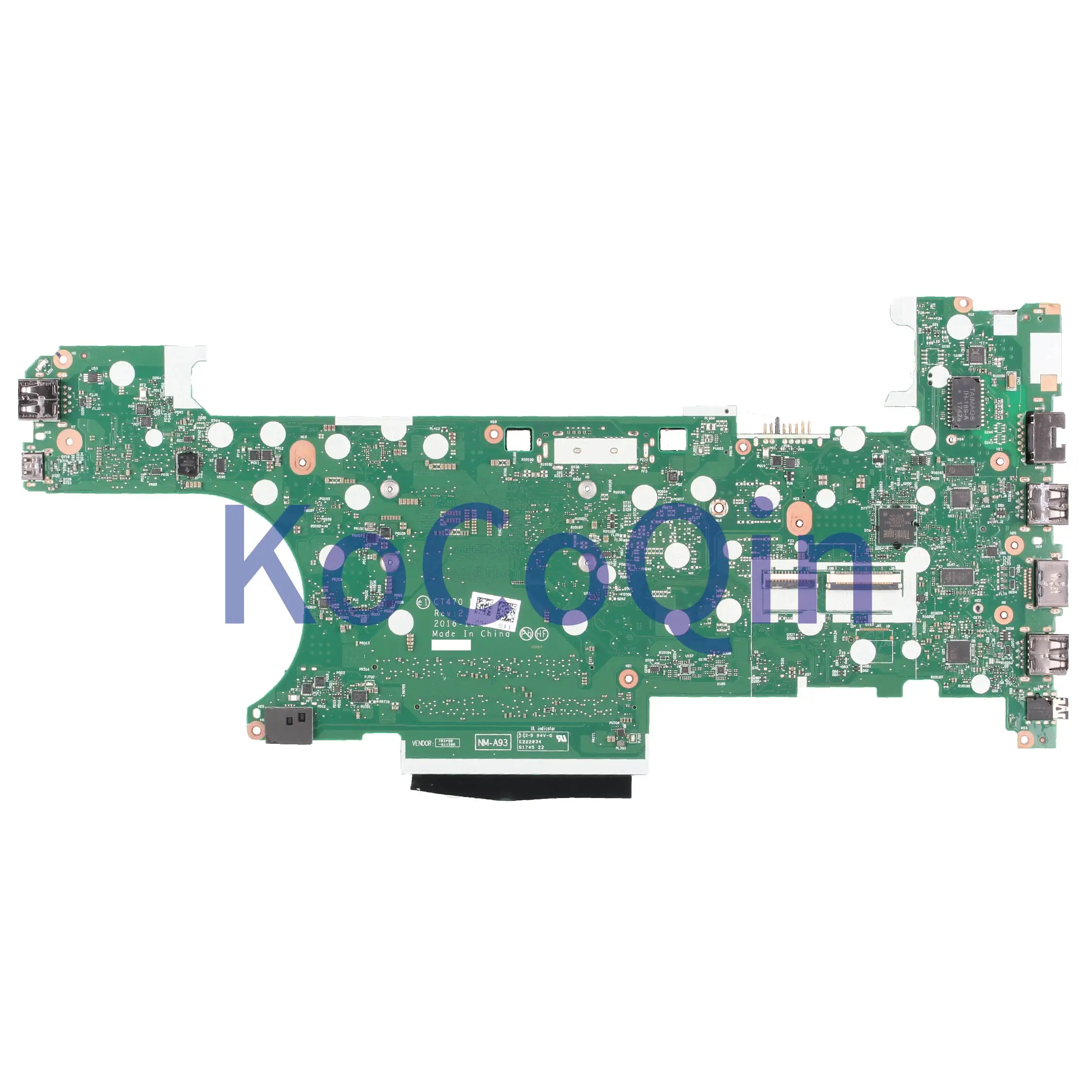 para Lenovo Thinkpad T470 I57300u Notebook Mainboard 01hx648 01ax969 Ct470 Nm-a931 Sr340 Laptop Motherboard - Imagem 3