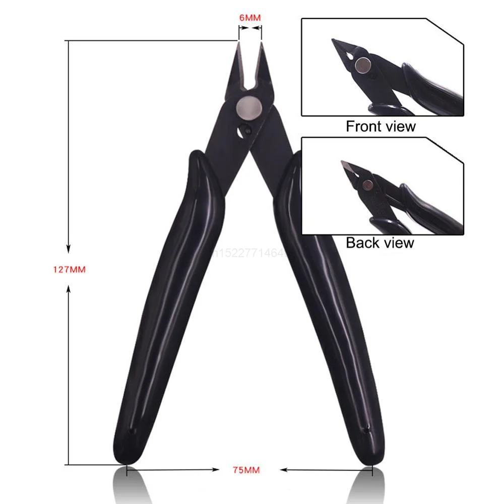 Electronic 9 in 1 Cigarette DIY Tool Kit Coil jig Tweezers Pliers Repair Tool Kits for Cig Accessories Vape Bag Coiling Kit - 3