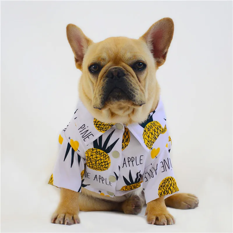 frenchie hawaiian shirt