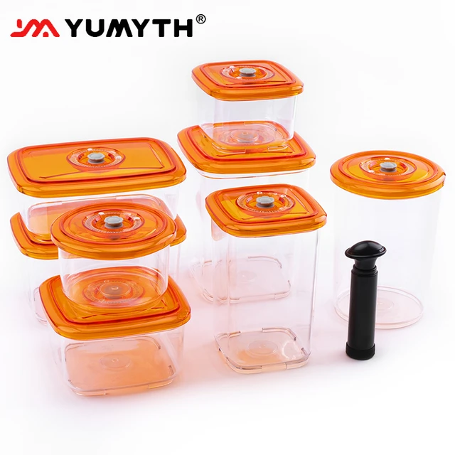 Reusable Food Preservation Vacuum Box Organizing Kitchen with Vacuum-sealed  Containers Leak-proof Vacuum Storage Food Container - AliExpress