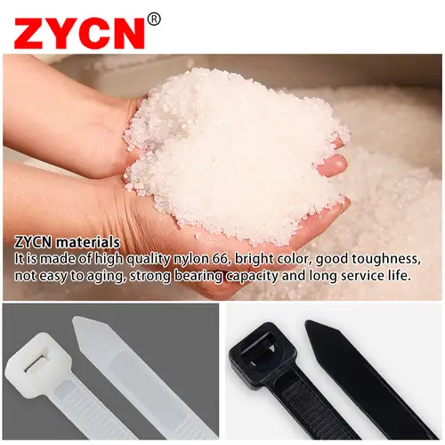 500/200/100Pcs Plastic Nylon Cable Ties Self-locking 1.9/2.7mm Cord Straps Adjustable Fastening Loop Home Office Wire Zip Garden - Image 2