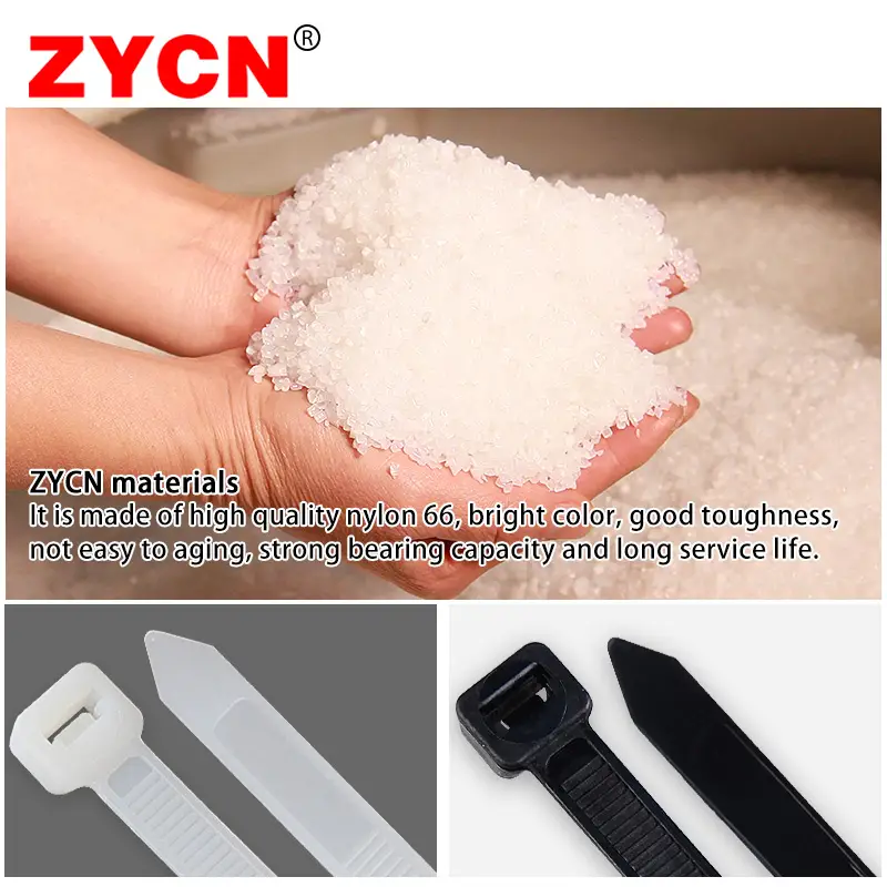 500/200/100Pcs Plastic Nylon Cable Ties Self-locking 1.9/2.7mm Cord Straps Adjustable Fastening Loop Home Office Wire Zip Garden - Image 2