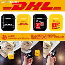 Для Airpods персональный чехол с узором Dhl для Airpods 1 2 Беспроводная bluetooth-гарнитура Мягкие силиконовые наушники для iPhone чехол