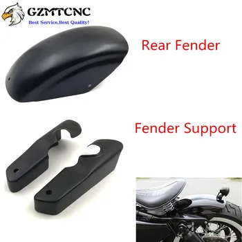

Rear Fender Mudguard Mud Guard Mudflap Side Support Cover Bracket For Harley Sportsters XL883 XL1200C XL 883 1200 48 72 Custom