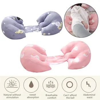 

Pregnant Breastfeeding Nursing Multi-Function Side Sleeper Protect Waist Sleep Abdomen Support U Shape Pregnancy Waist Pillow