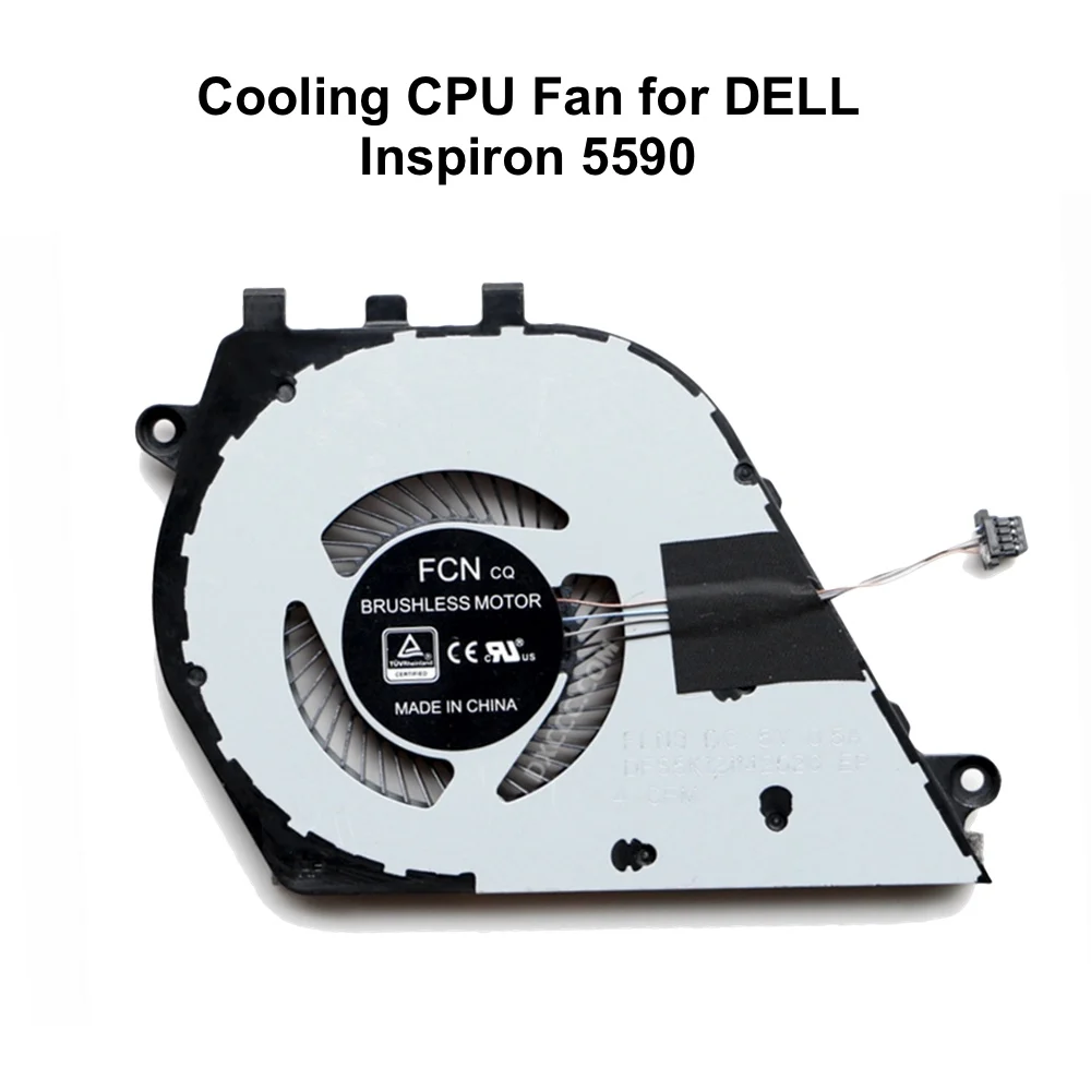 Ventilador e Cooler para Computador Cooler para Dell Inspiron 5490 5498 5590 5598 Vostro 5490 0cknh2 0143yx Ventiladores e resfriadores - Imagem 4