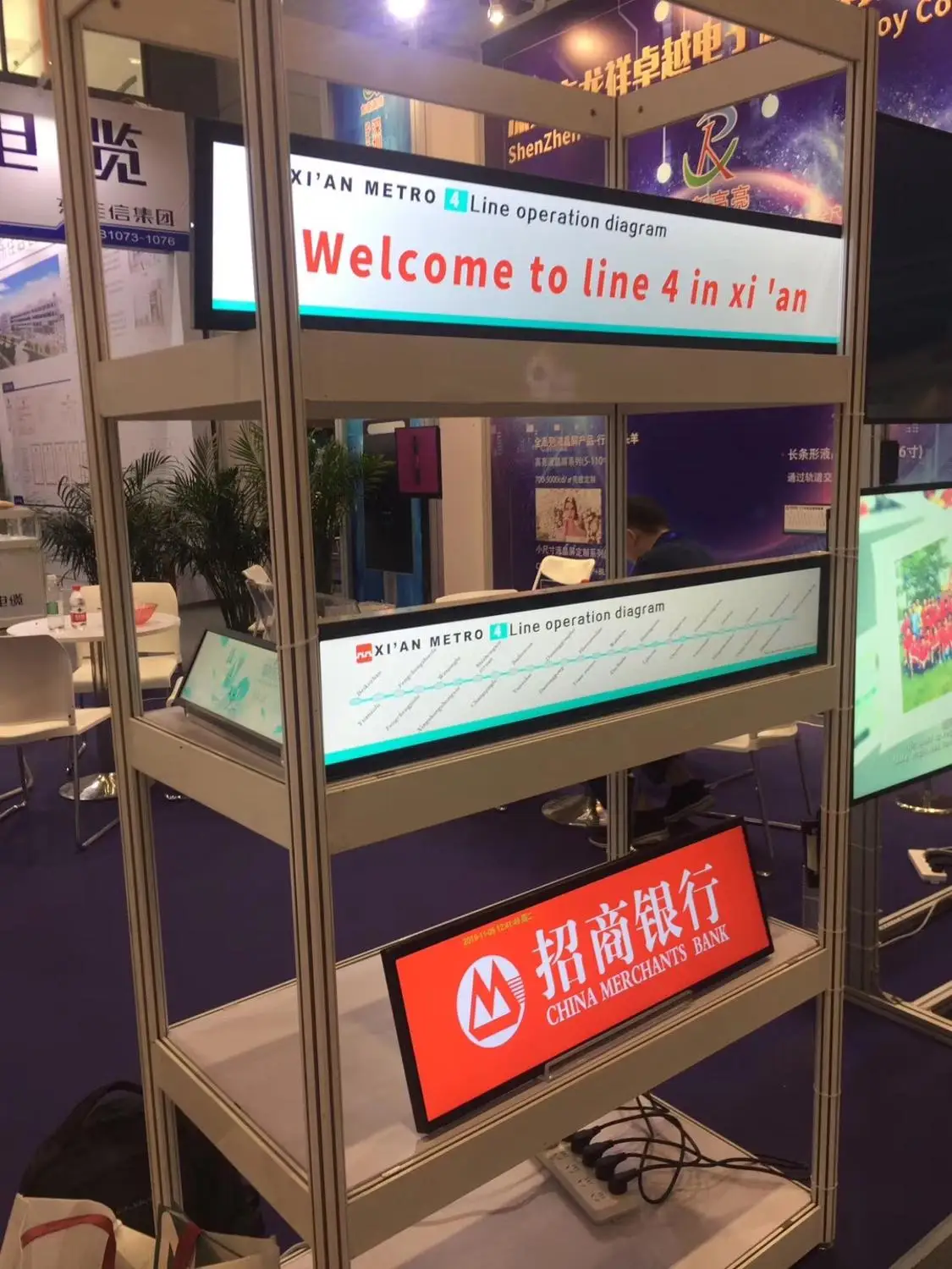 

28 Inch Indoor Ultra Wide Stretched Bar LCD Advertising Display/Ads Player LCD Commercial