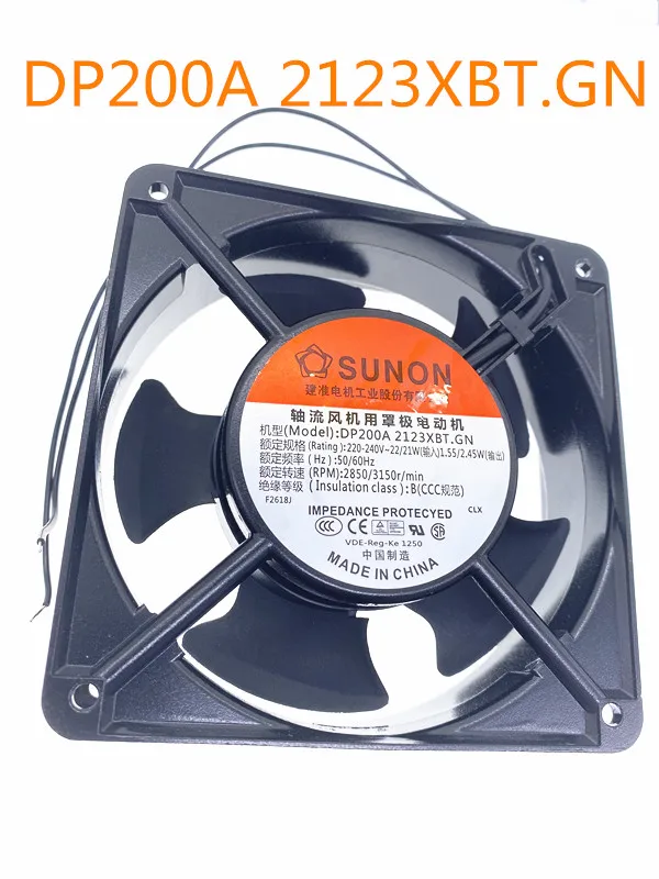 12038 DP200A.2123XBL.GN вентилятор 220 в 12 см осевой 120*120*38 мм 1238 промышленное оборудование