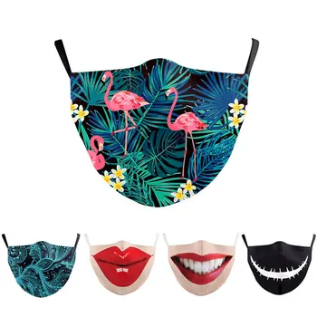 

Cotton PM2.5 Mouth Mask Reusable Mask Windproof Mouth-Muffle Adjustable Elastic buckle Face Masks