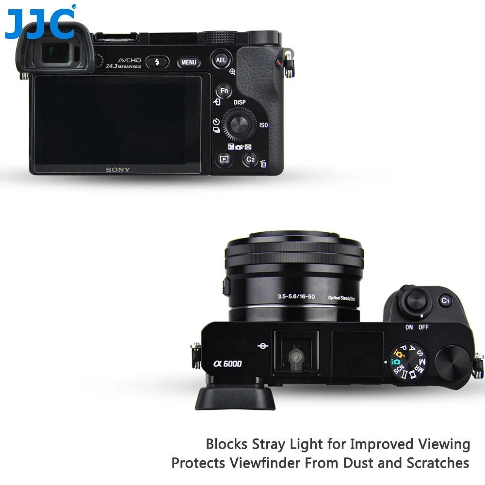Soft Eyepiece Eye Cup for SONY A6300 A6100 A6000 NEX-6 NEX-7 Replaces FDA-EP10 Eyecup dslr FDA-EV1S Electronic Viewfinder