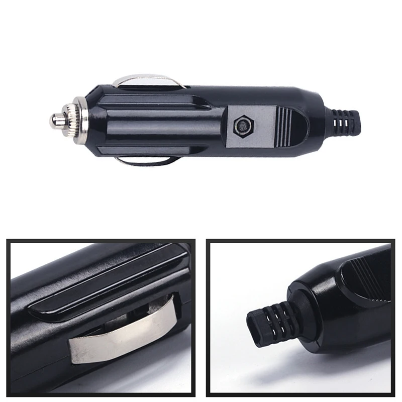 TIOODRE 12/24V Replacement Car Cigarette Lighter Socket Plug Adapter Charger For Car Cigarette
