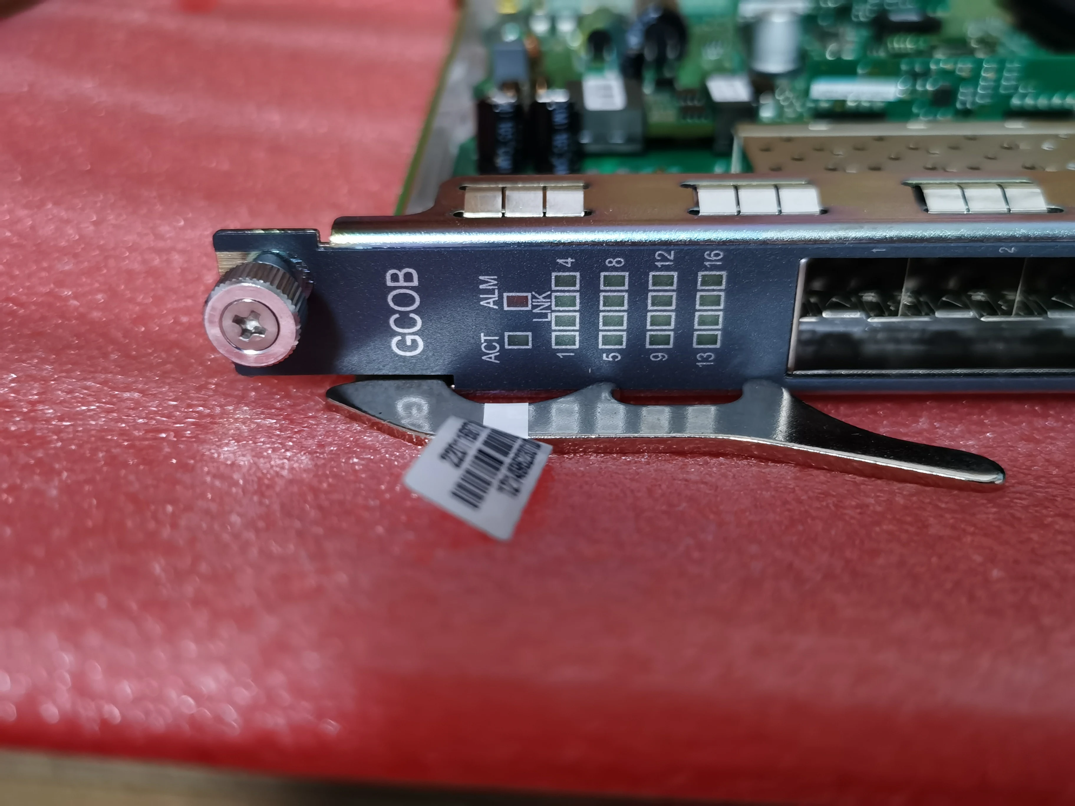 New Fiberhome-GCOB GCOB Board with 16 Modules C + C ++, GCOB Board for AN5516-01, AN5516-04, AN5516-06, 16 ports