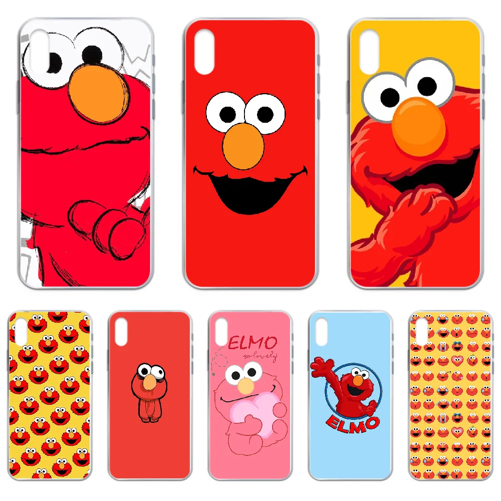 Чехол для телефона Sesame -- Street ELMO чехол iphone 4 4S 5 5C 5S 6 6S PLUS 7 8 X XR XS 11 PRO SE 2020 MAX прозрачная