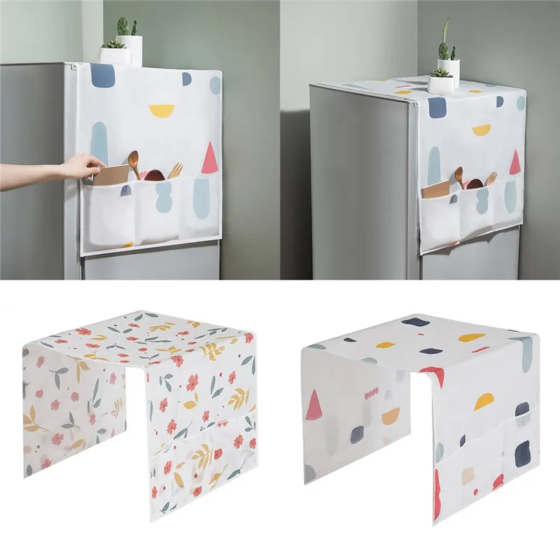 Бытовой пылезащитный чехол для холодильника Мути-функциональный холодильник доказательство мешок Органайзер хранения сумки кухонные принадлежности, аксессуары