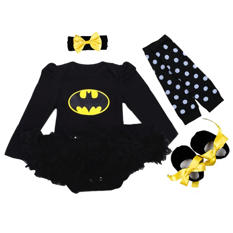 New 5 Комплект одежды для младенцев, милая одежда с изображением Минни, эксклюзивная одежда на Пасху для малышей платье-пачка принцессы для девочек комплект из 4 предметов с повязкой на голову - Цвет: New 5