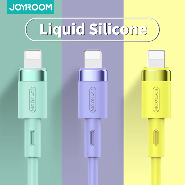 Liquid Silicone USB Cable For iPhone 11 Pro Max X XR XS 8 7 6S SE 5s iPad Fast Data Charging Charger USB Cable 1.2M Wire Cord 2