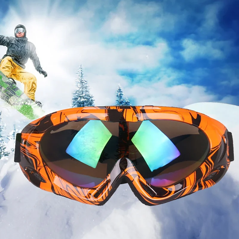 Новые лыжные очки для взрослых и детей, ветрозащитные, пыленепроницаемые, регулируемые, УФ-защита 400, уличные, для альпинизма, спортивные, защитные, снежные очки