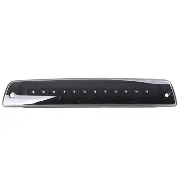 

LUCKMART Plug And Play LED 3 Brake Light Freight Light Black 1994-2001 Ram 1500 2500 3500 Pickup LED Low Power