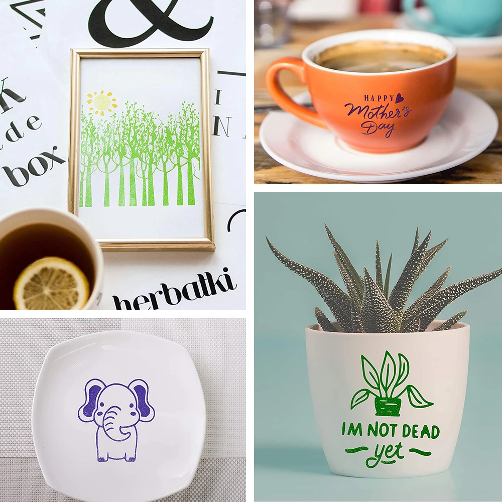 12in x 12in Glitter Adhesive Craft Vinyl Film Designs Letter Graphics Sticker DIY Cards Gifts Party Window Decoration For Cut