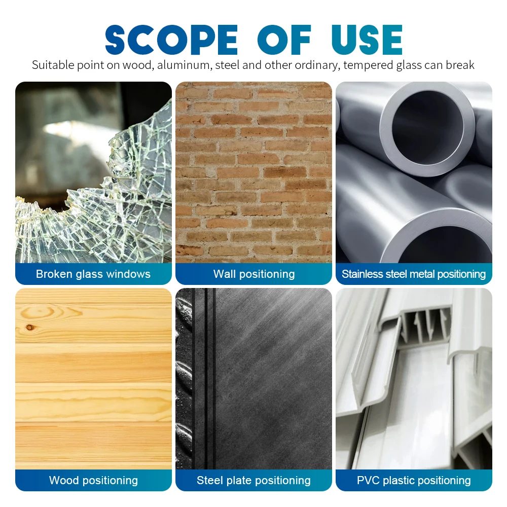 NINDEJIN 자동 센터 펀치 1pc 스프링로드 홀 센터 펀치 목재 금속 구멍 마킹 조정 가능한 임팩트 펀처