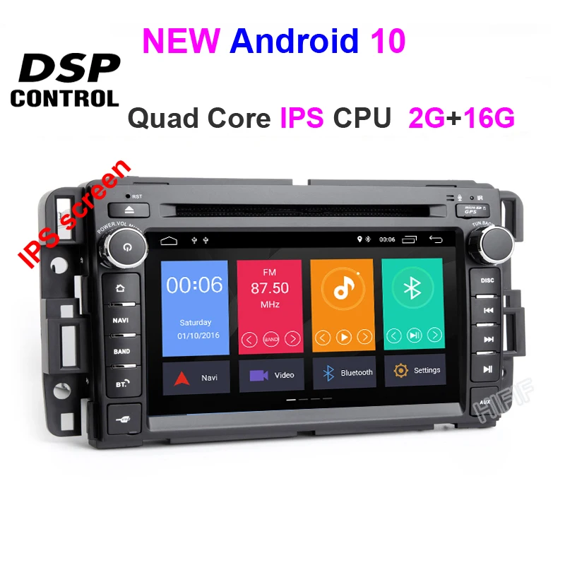 DSP Android 10 автомобильный dvd-плеер для Chevrolet Captiva Aveo Epica Spark Optra Tosca Kalos Matiz Lova gps Радио навигационный экран - Цвет: 2G RAM 16G ROM DSP