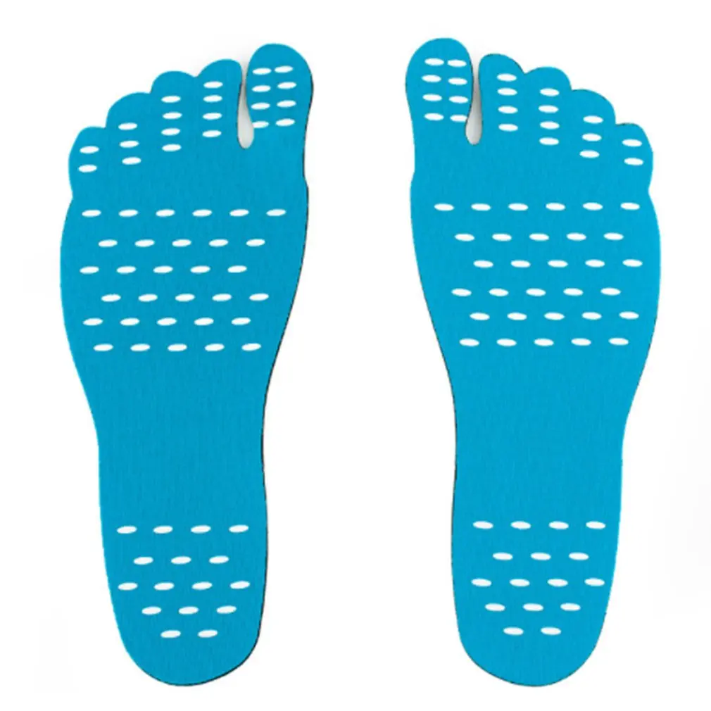 Beach insole Thermal Insulation Waterproof sole Comfy Anti-skid Blue Protective Mat Insoles Foot care | Спорт и развлечения