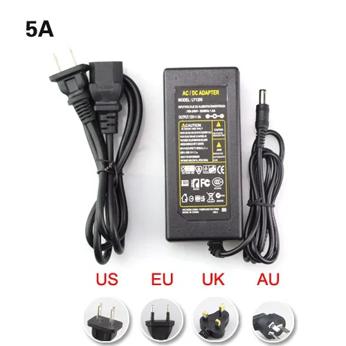 1Pcs-Power-Supply-Charger-Transformer-Adapter-AC110V-220V-to-DC12V-1A-2A-3A-5A-6A-8A