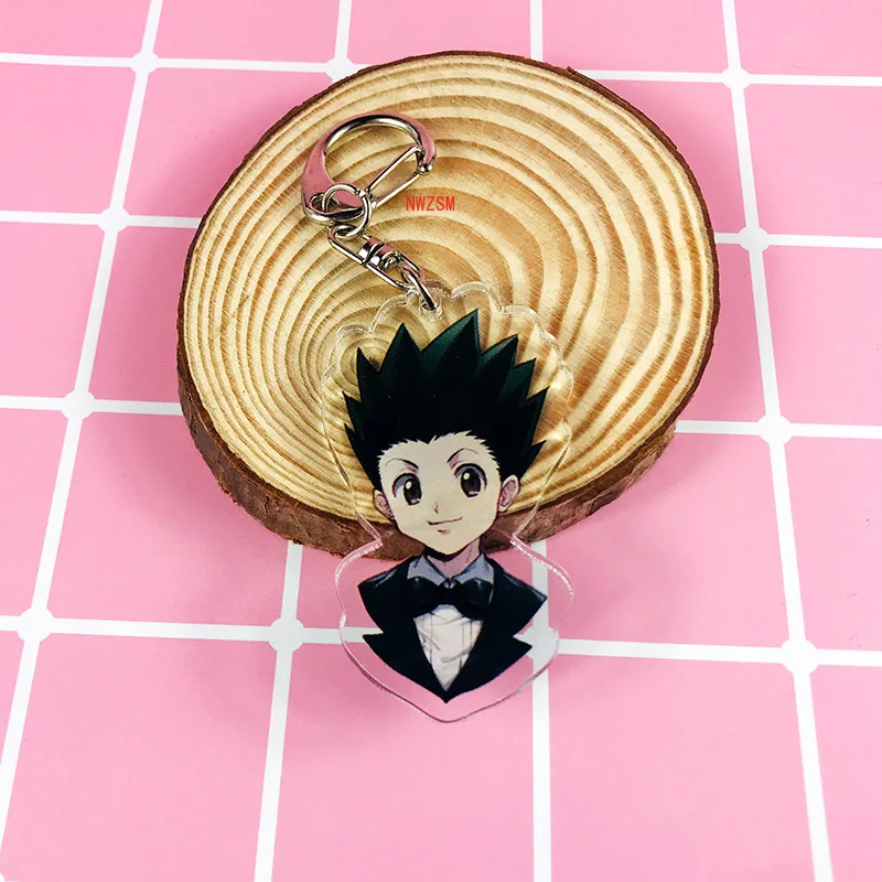 Аниме HUNTER X Killua Irumi Hisoka Милая акриловая фигурка подвеска брелок Коллекционная