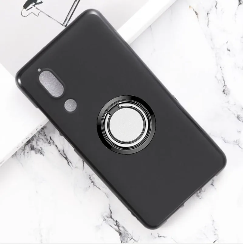 Для Sharp Aquos S2 задний кольцевой держатель кронштейн для телефона ТПУ Мягкие